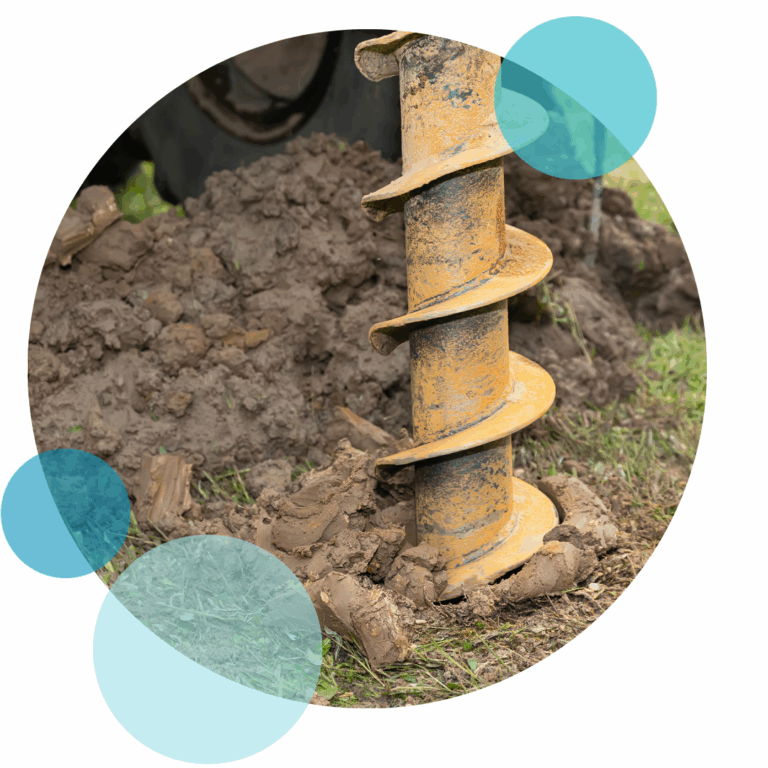 well drilling rig digging for well water