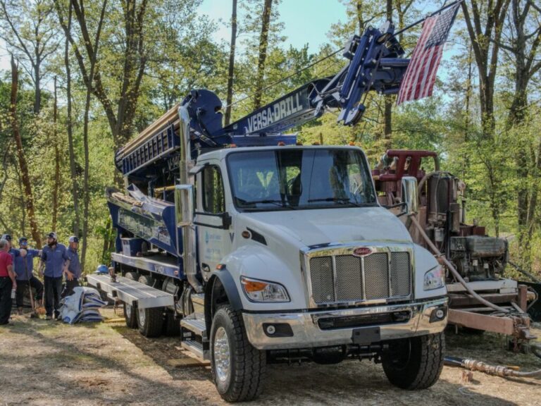 Well Drilling truck
